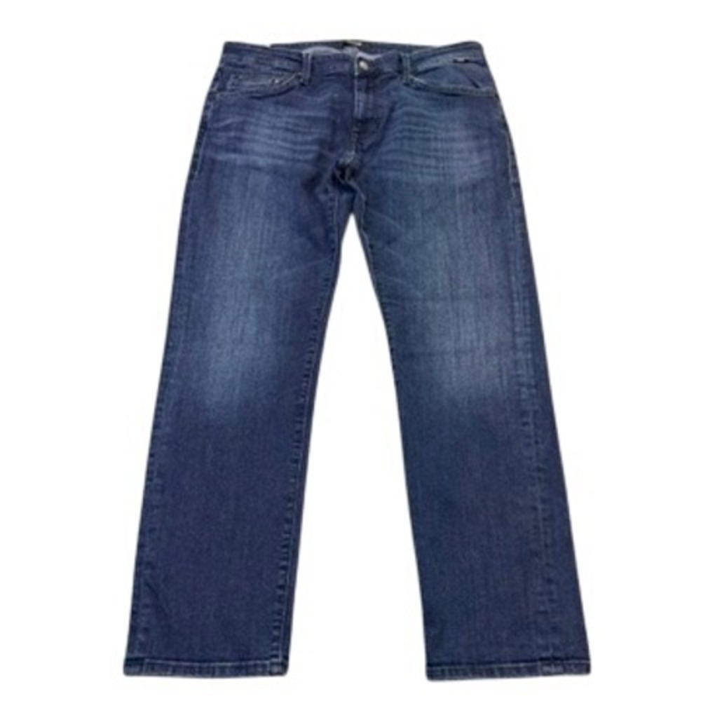 Mavi Marcus Jeans Mens 34x29 Blue Slim Straight Leg Dark Wash Denim R248046
